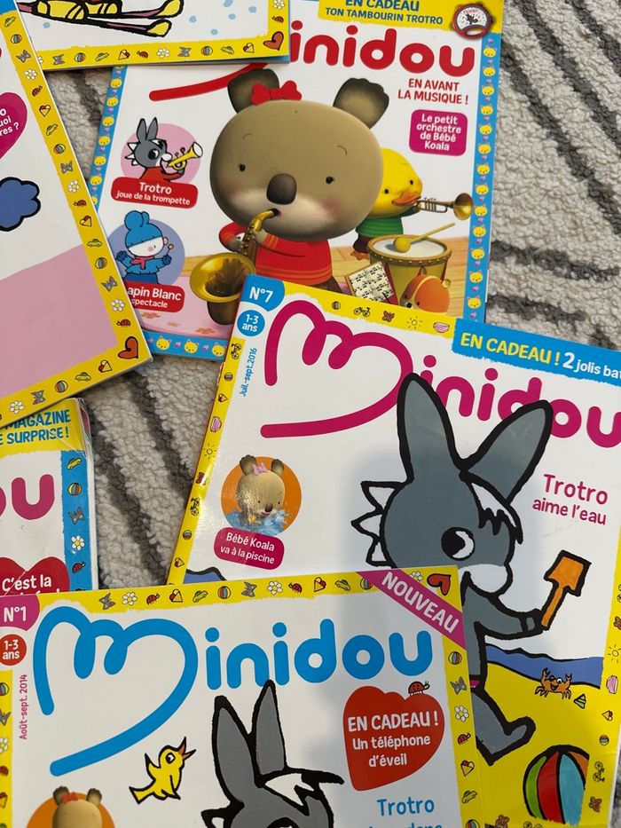 Lot minidou magazines enfant - photo numéro 3