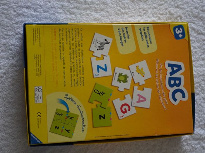 Jeu "ABC" Ravensburger pour enfants (3 ans +) - photo numéro 2