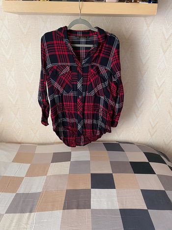 Superbe belle chemise à carreaux Zara taille M