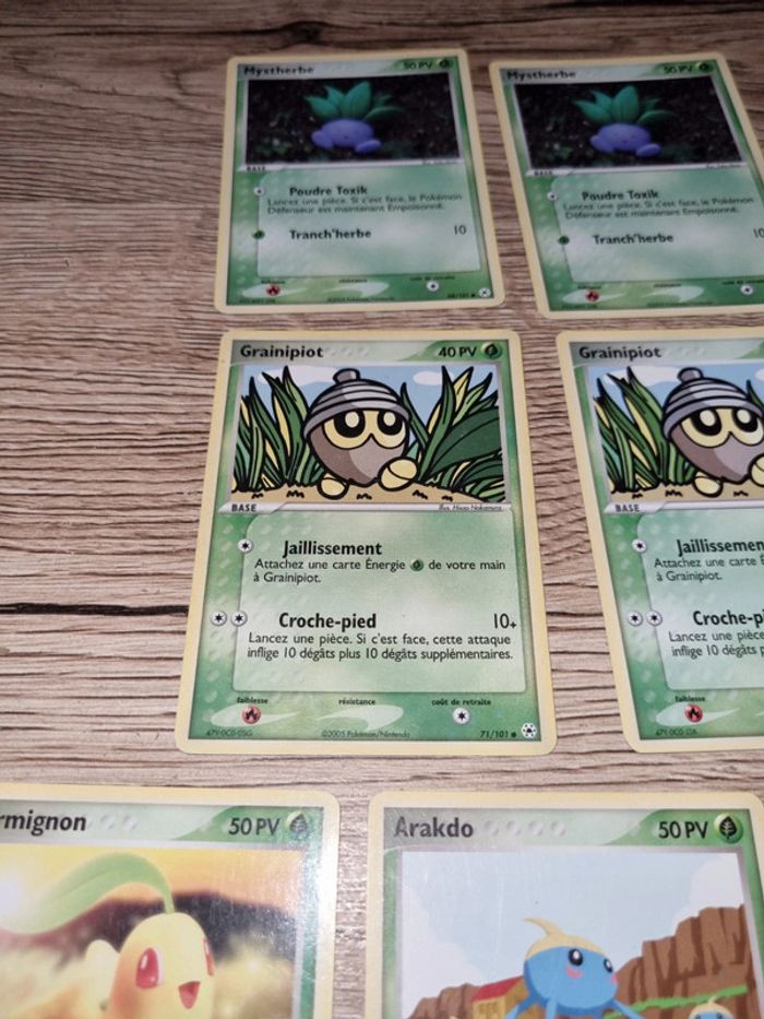 7 carte pokémon 2005 légende oublié - photo numéro 4