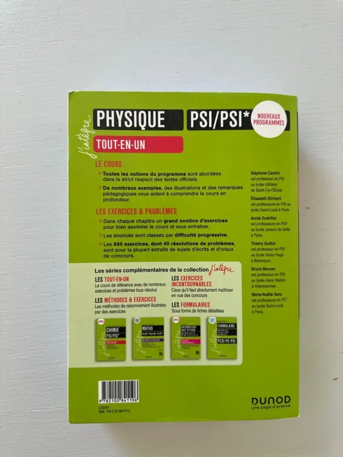 Classe préparatoire Physique PSI/PSI* - photo numéro 3