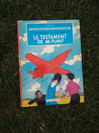 Bande  dessinée Les  aventures  de jo  zette  et  jocko