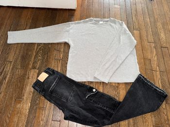 Pull et jeans Zara 14 ans