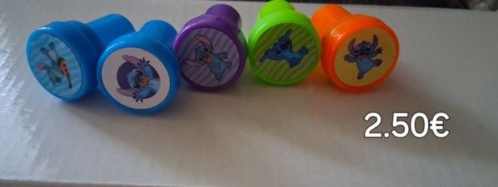 Stitch lot de 5 tampons