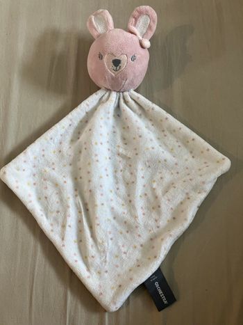 Doudou mouchoir lapin