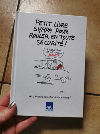 Petit livre sympa pour rouler en toute sécurité !