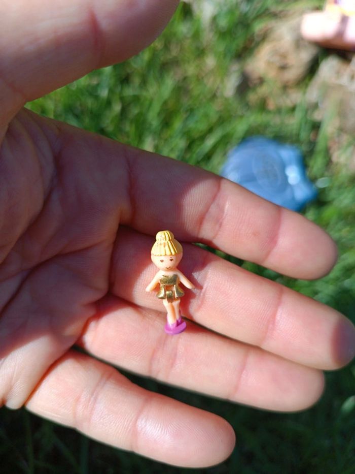 Polly pocket bluebird bague ring boîte étoile star rose saumon tiny ballerina ballerine danseuse - photo numéro 3