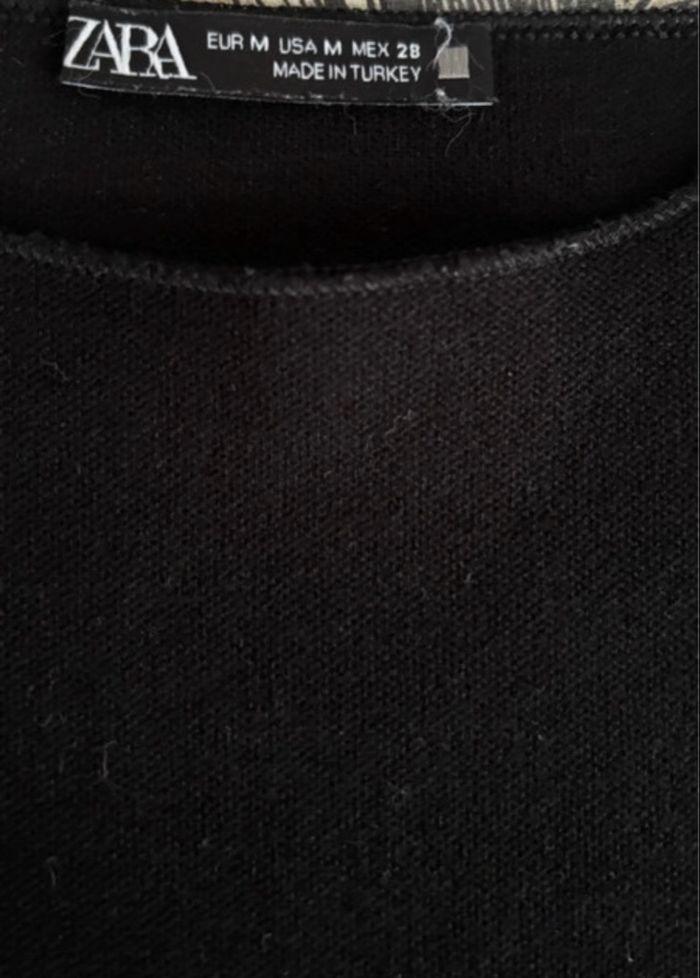 Robe noire ZARA Taille M - photo numéro 3