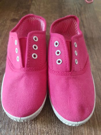 Chaussure été fushia