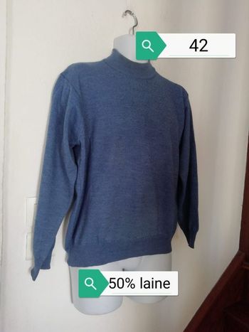 Pull avec laine homme 42/XL