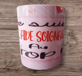 Mug aide soignante au top