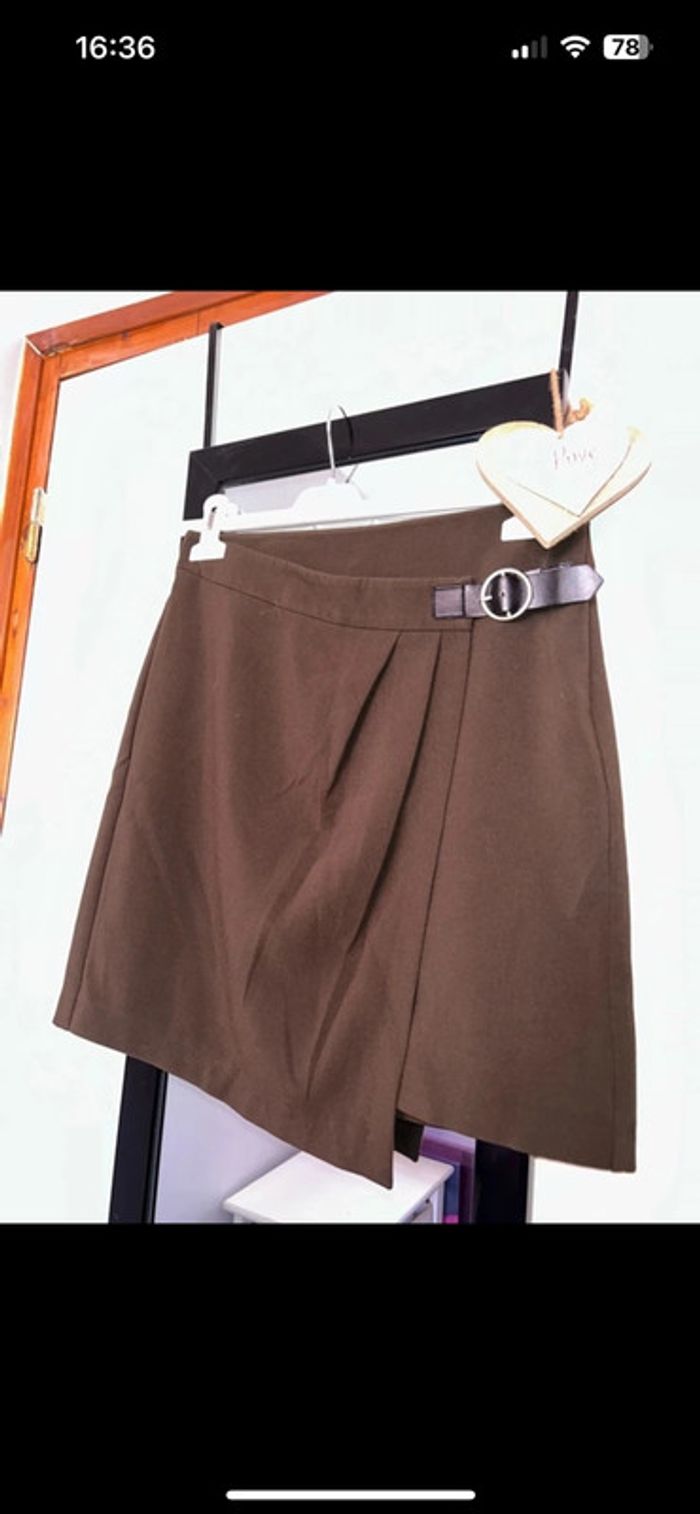 Jupe kaki Camaïeu taille M 38