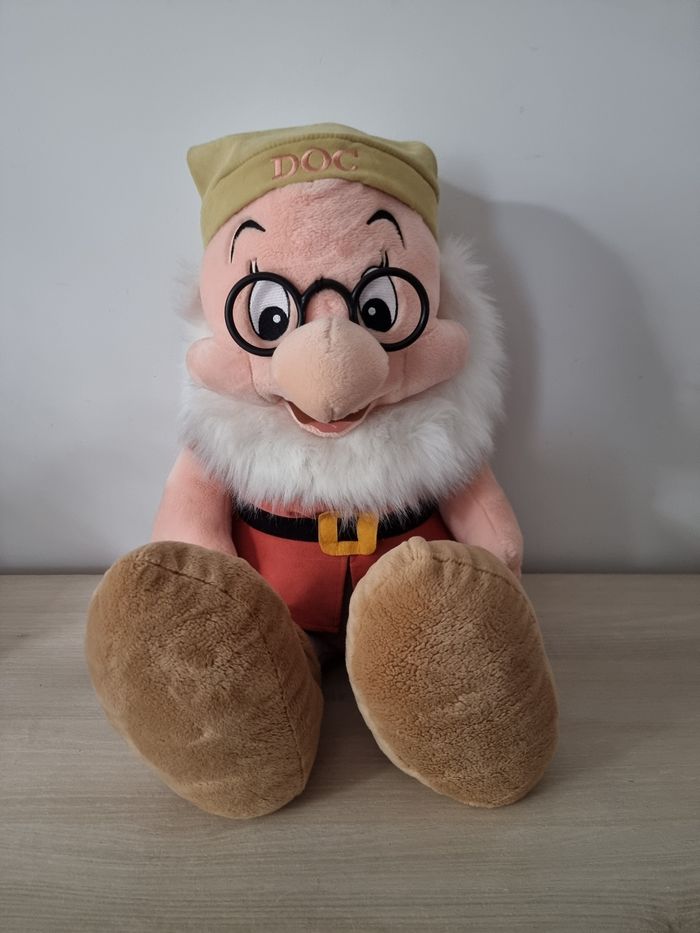 Grande peluche Prof - Bleu et les 7 nains - Disney Store