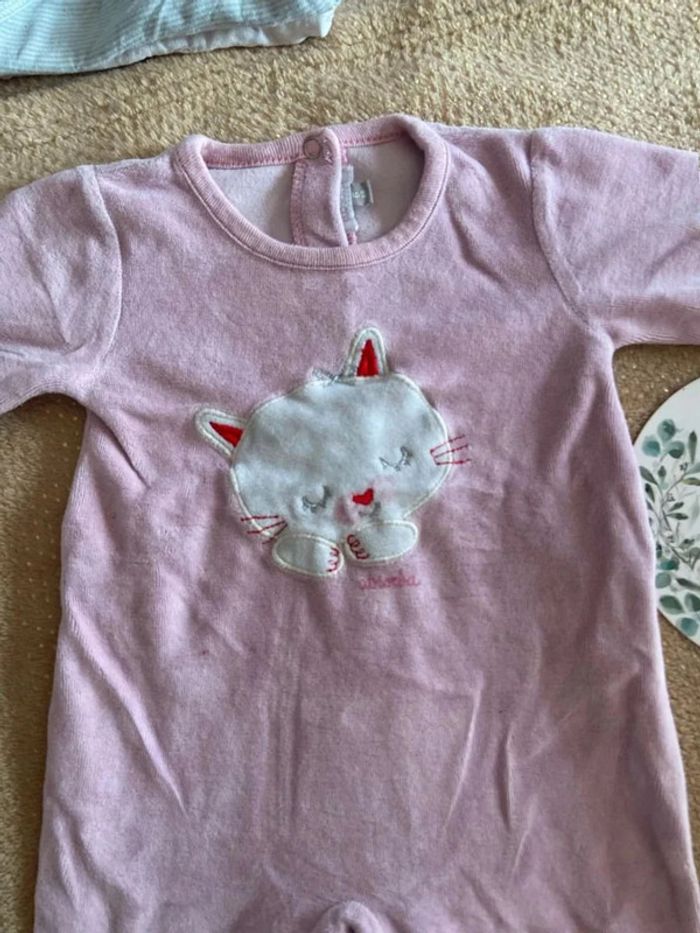 Pyjama, velours 6 mois - photo numéro 2