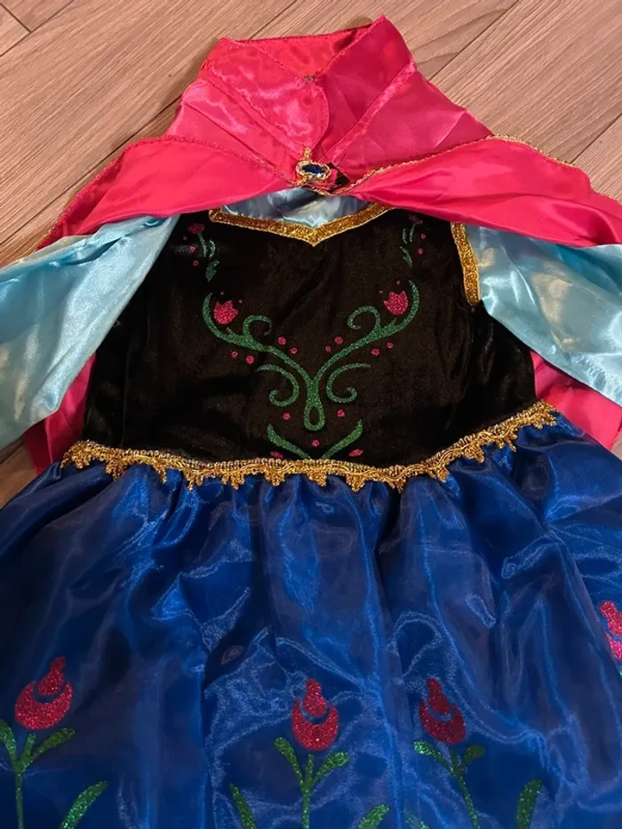 👗 Déguisement Anna – La Reine des Neiges 110 cm - photo numéro 2