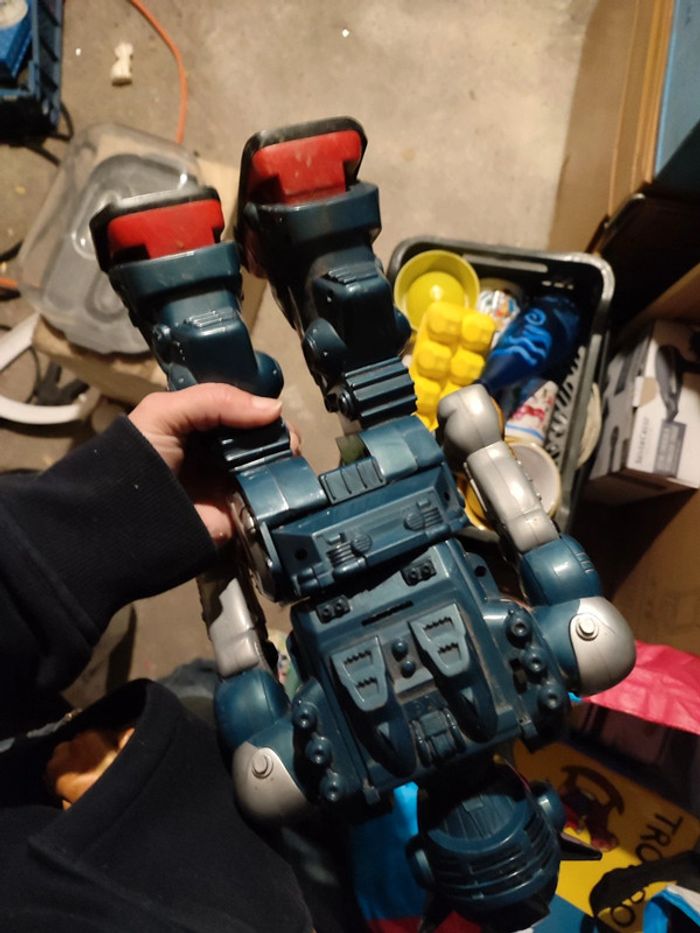 jouet robot vintage hap-p-kid - photo numéro 2