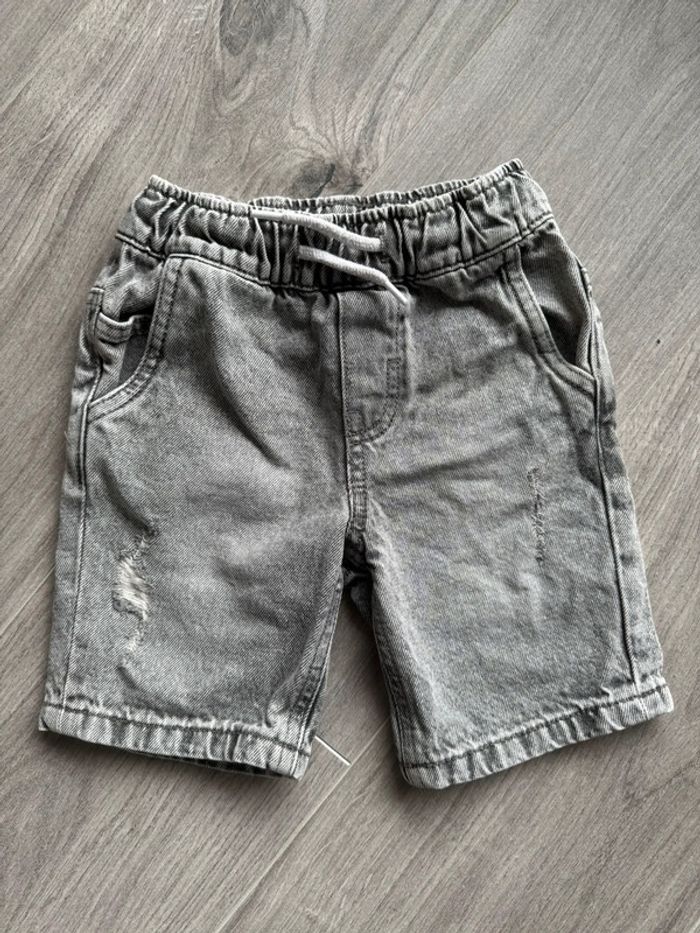 Short en jeans