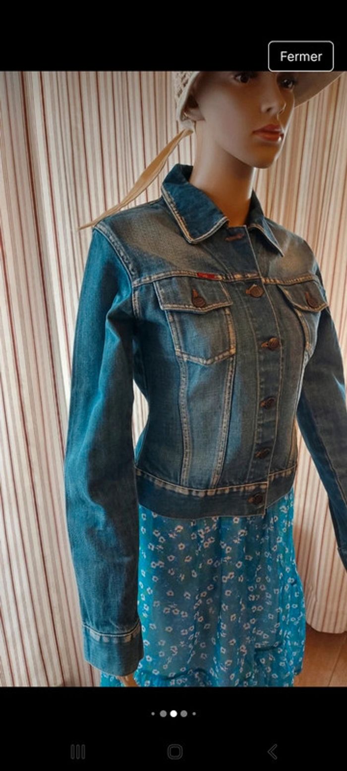Veste en Jeans Only taille étiquette M - photo numéro 4