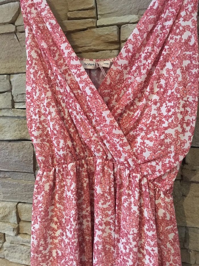 Jolie robe 42-44 en bleu ou corail - photo numéro 8
