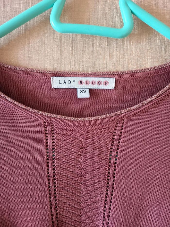 Pull été nœud en bas. marque Lady Blush. (D12) - photo numéro 2