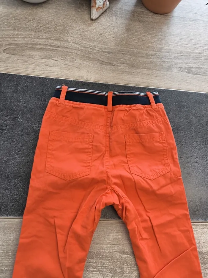 Pantalon coupe Chino doublé confortable garçon 18 mois Gémo - photo numéro 8