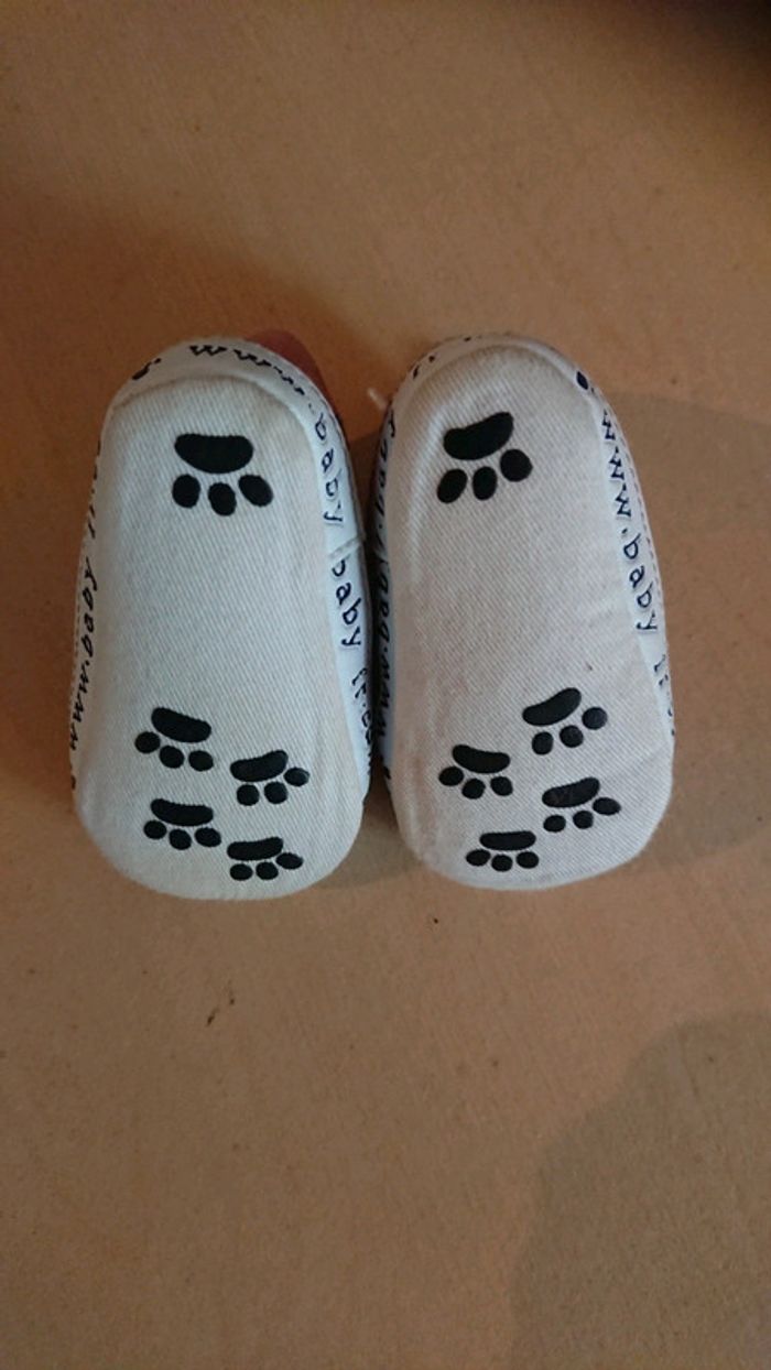 Chaussons basket rose 0/6m - photo numéro 5