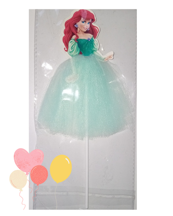Décoration de gâteau d'anniversaire Princesse Ariel La petite sirène