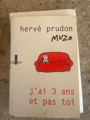 Livre j’ai 3 ans et pas toi