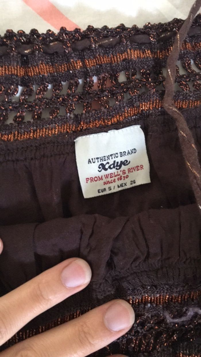 Tunique pull and bear/T.S/ marron bronze - photo numéro 3