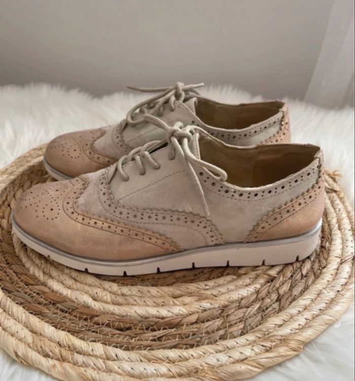 Chaussures à lacets pour femme Gemo - photo numéro 2