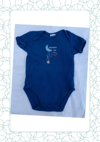 Body manches courtes 6 mois Bébé rêve