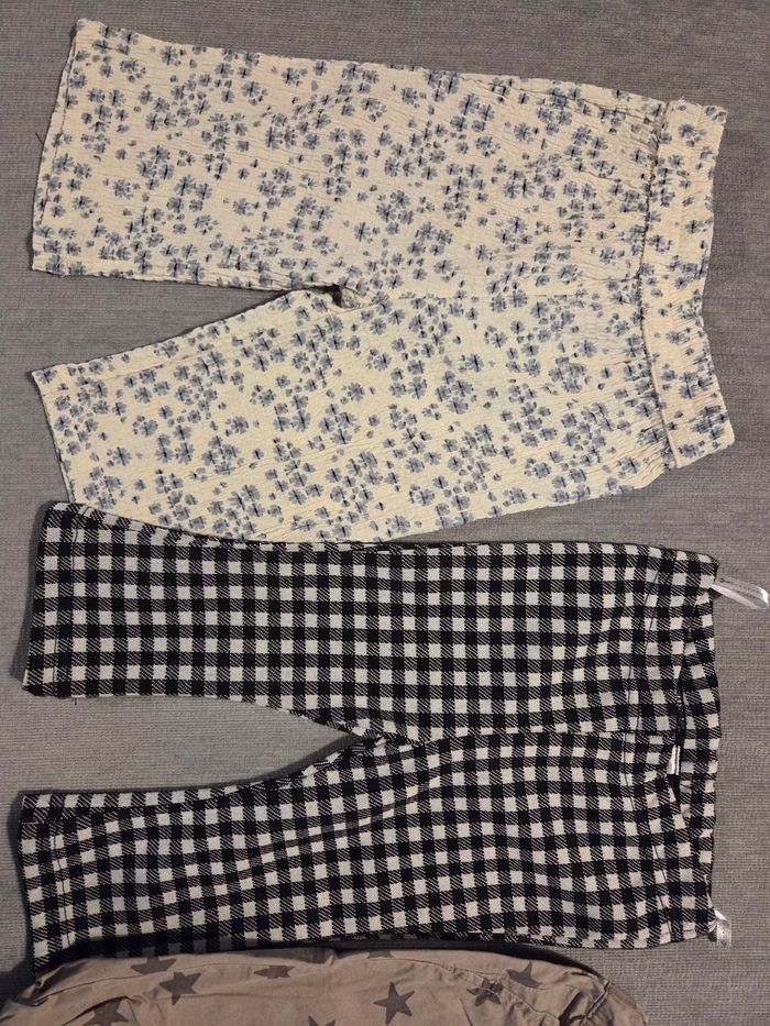 3 pantalons fille 6/9 mois - photo numéro 3