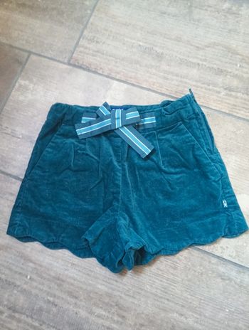 Short velours Fille 5 ans Okaïdi