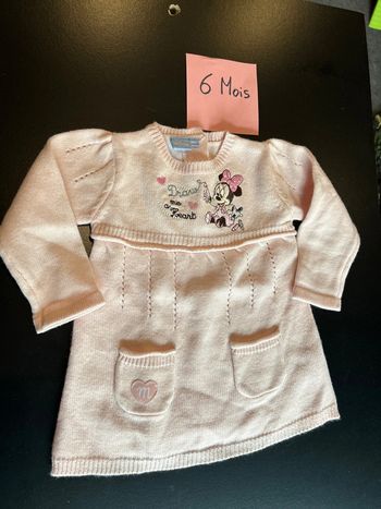 Robe rose pale Minnie