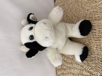 Ancienne peluche vache gimmicks