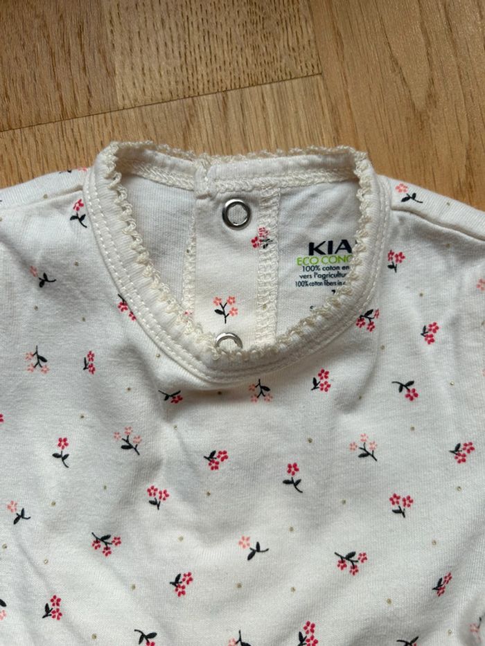Pyjama 1 pièce léger en coton kiabi bébé fille - photo numéro 2