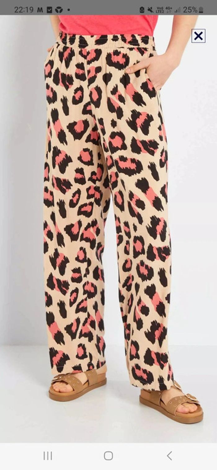 Pantalon leopard