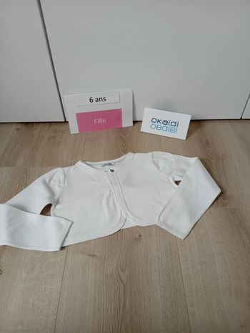 Boléro fille 6 ans Okaïdi