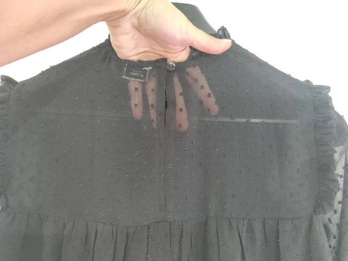 Haut noir voilé avec motifs noir pimkie 38 - photo numéro 13