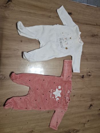 Lot de 2 pyjamas 3 mois