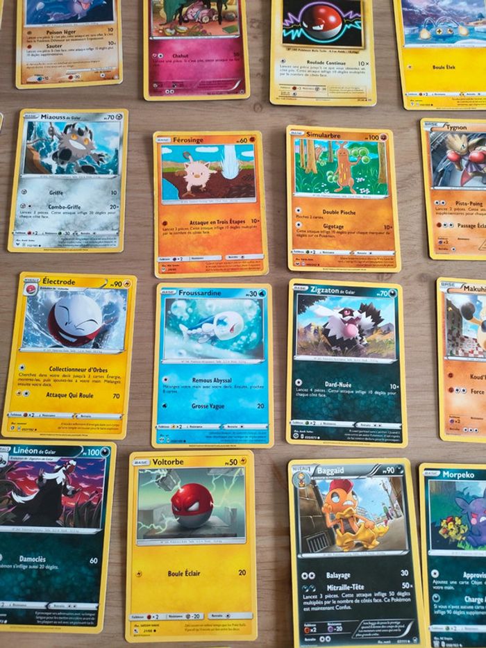 Lot 90 cartes Pokémon - photo numéro 6