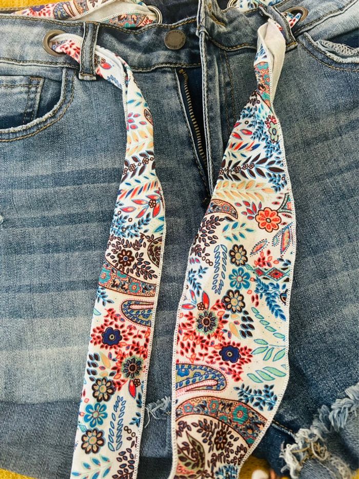 Short en jean femme - photo numéro 2