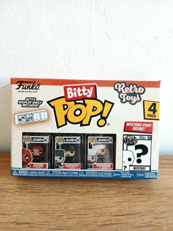 Pack 4 figurines Bitty POP! Retro Toys