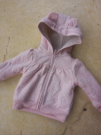 Veste molletonné fille