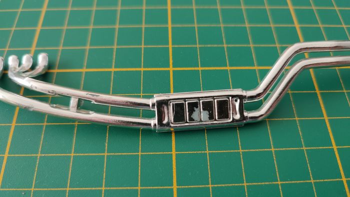 Ligne échappement droite 3011-3308 pièce détachée miniature Bburago Burago Ferrari GTO 1962 1/18 1/1 - photo numéro 2