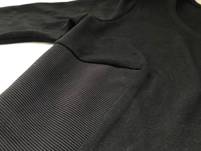 Mini robe noire fourreau manches 3/4 - photo numéro 5