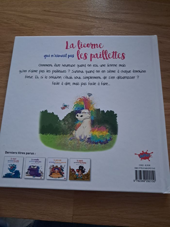La licorne qui n'aimait pas les paillettes - photo numéro 2