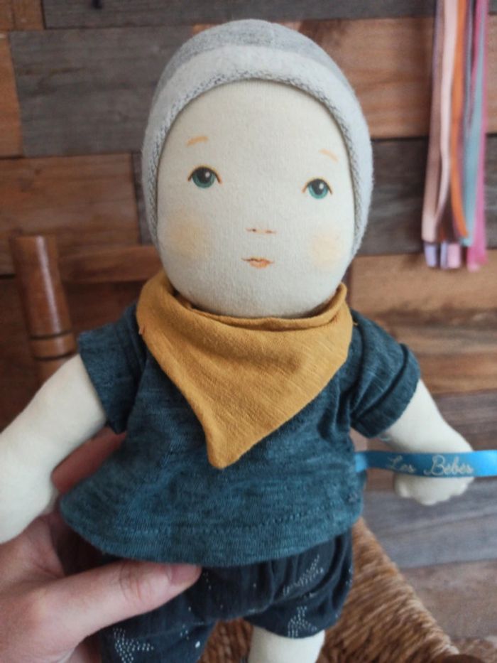 Peluche les bébés moulin roty - photo numéro 5