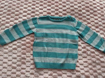 Pull in extenso 12/18m neuf