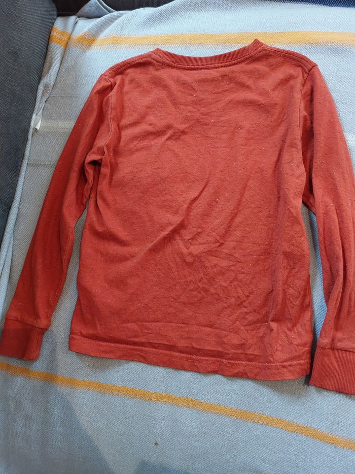 T-shirt ML rouille - photo numéro 2